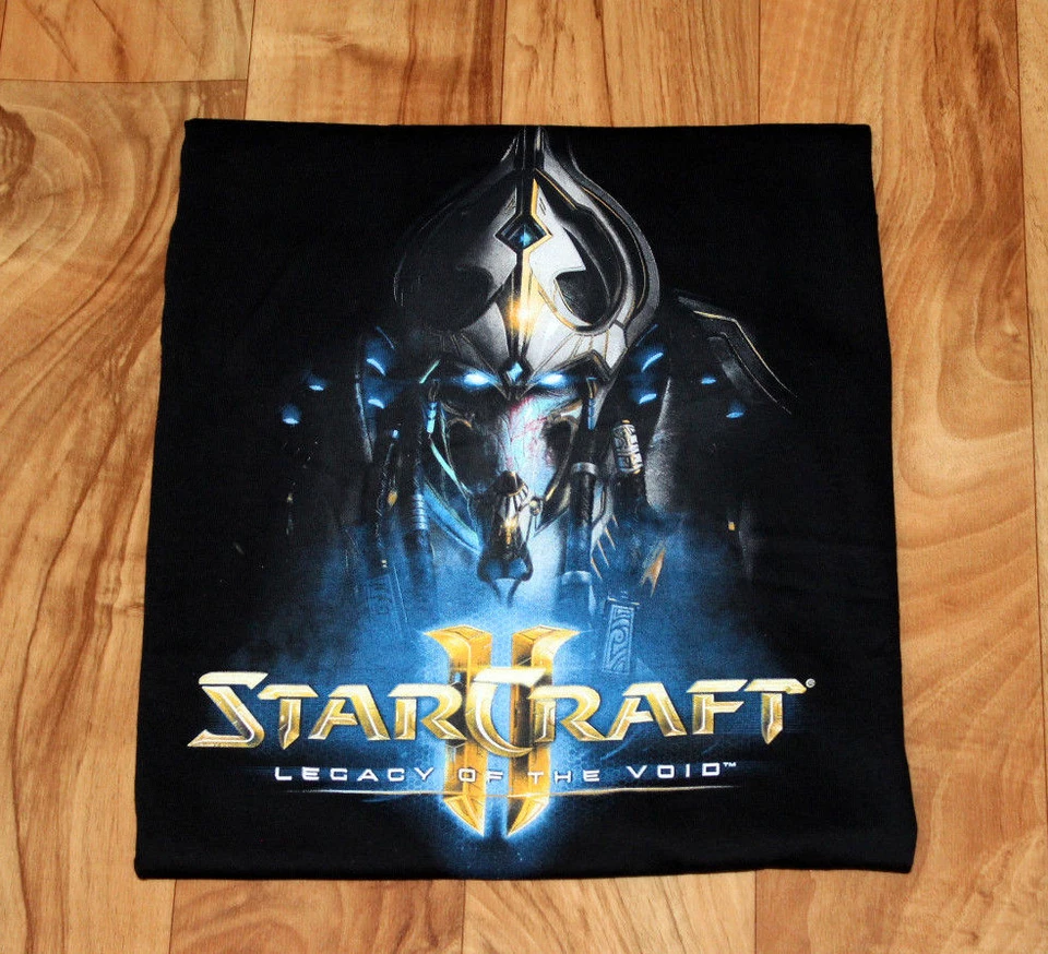 Camiseta promocional rara StarCraft II Legacy of the Void talla M Blizzard Entertainment Foto 3 de 4
