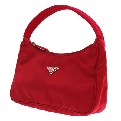 red nylon prada bag