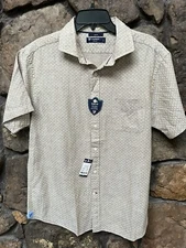 Cremieux Classics Linen Blend Floral Mens Shirt SLIM FIT L,XL,XXL NWT S85WX279