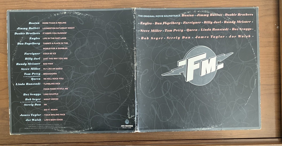 FM The Original Movie Soundtrack 1978 MCA Records MCA2-12000