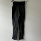 Zara NWT High Waisted Dressy Pants Wide Waistband Leggings Size XS — photo 6