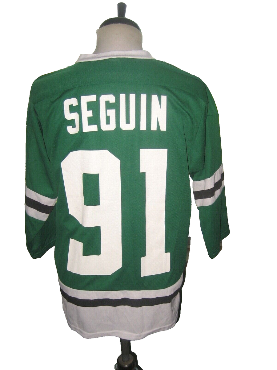 DALLAS STARS TYLER SEGUIN #91 SCREENED NHL HOCKEY JERSEY sz YOUTH