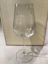 Lenox Replacement White Wine Tall Glass 9 1/4 Goblet Tuscany Crystal Excellent 