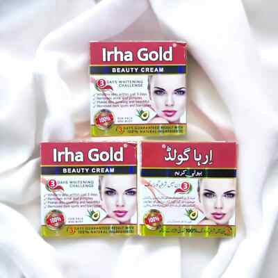 3x Irha Gold Beauty Cream 100% ORIGINAL