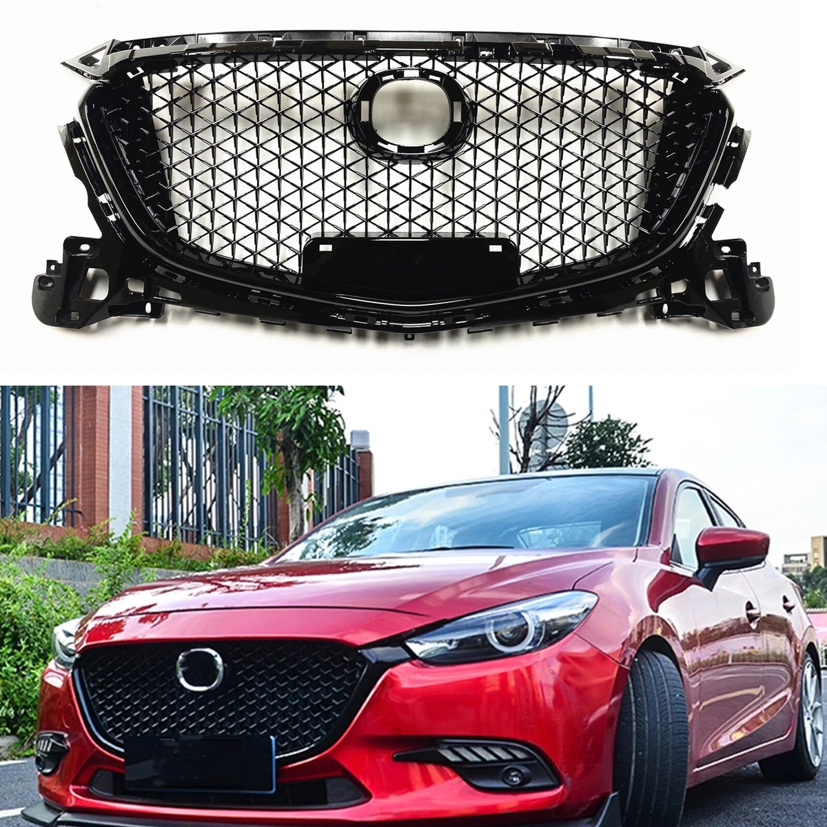 2018 mazda 3 front bumper outlet