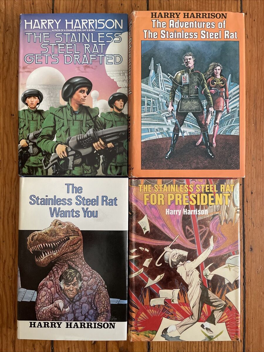 Harry Harrison: Stainless Steel Rat # 1-5, 7 Book Club Harry Harrison: Stainless Steel Rat # 1-5, 7 Book Club