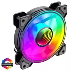 Uphere 3 Pack Wireless Rgb Led 120mm Case Fan