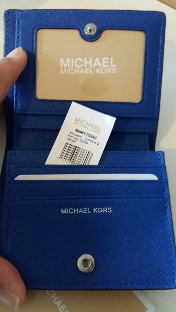 Michael kors electric blue wallet outlet