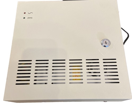CCTV CP1218-20A-UL POWER BOX Used No Key Has Some Left Over Wiring In Unit
