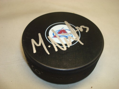 Matt Nieto Signed Colorado Avalanche Hockey Puck Autographed 1C - Picture 2 of 2