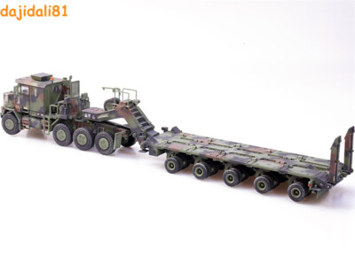 Camion Oshkosh M1070 Lourd 1/72 Jaune Désert - Modèle Diecast - Neuf