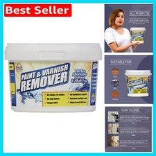 Eco-Friendly Paint & Varnish Remover 500ml - Removes Up to 5 Coats Safely