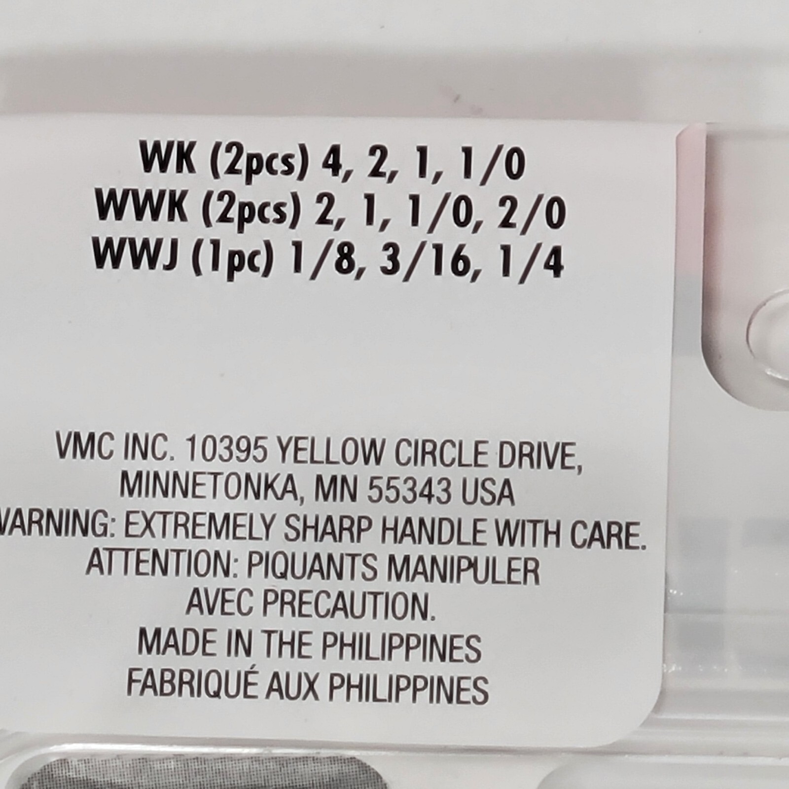 VMC Wacky Rig Kit 19Piece Bass Fishing Terminal Tackle Kit for Soft