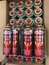 GasOne Butane Fuel 8oz Canister w/ Safety Release Device 28pc (1 Full Case)