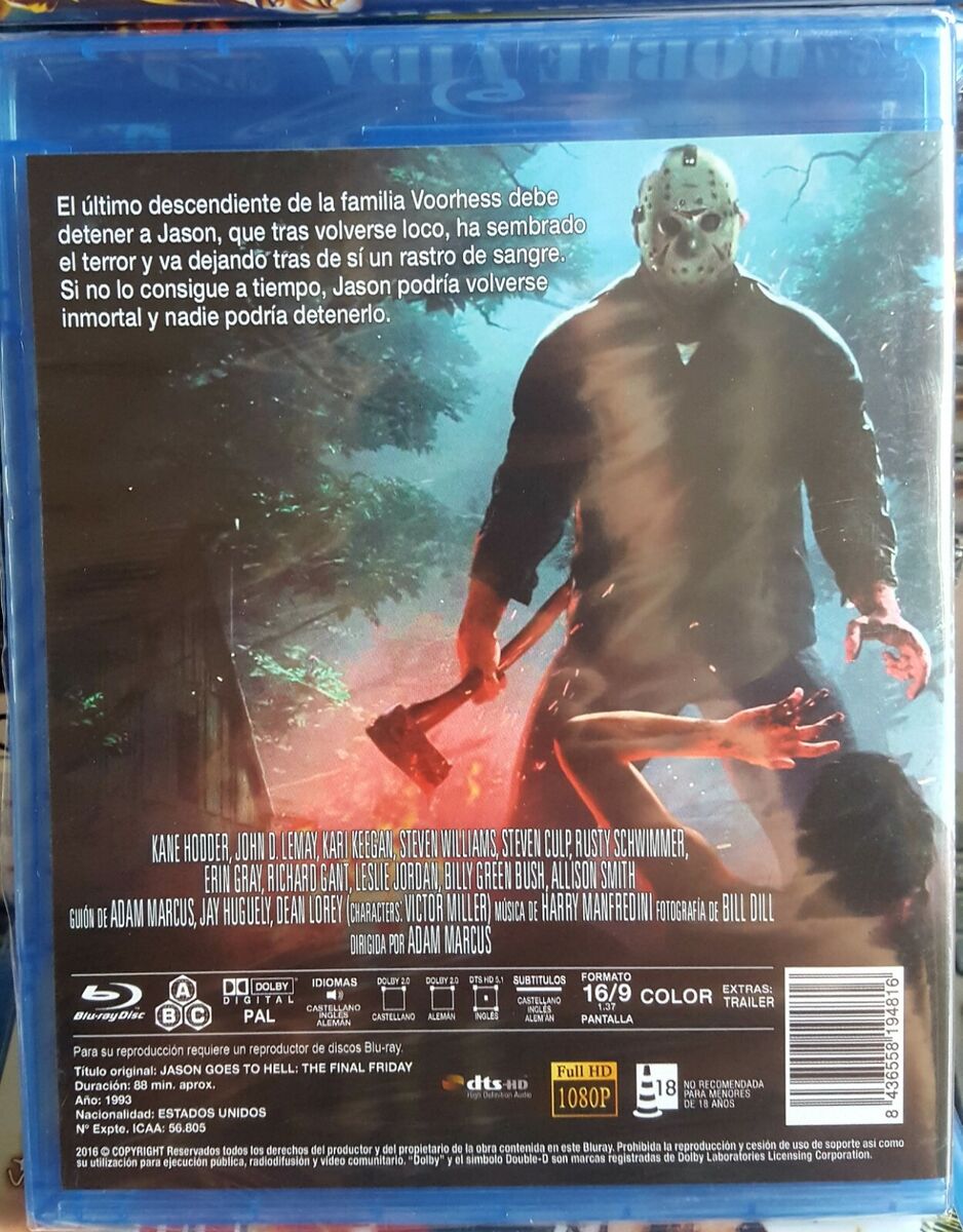 JASON X 10 & JASON GOES TO HELL - THE FINAL FRIDAY (The 13th JASON X 10 & JASON GOES TO HELL - THE FINAL FRIDAY (The 13th