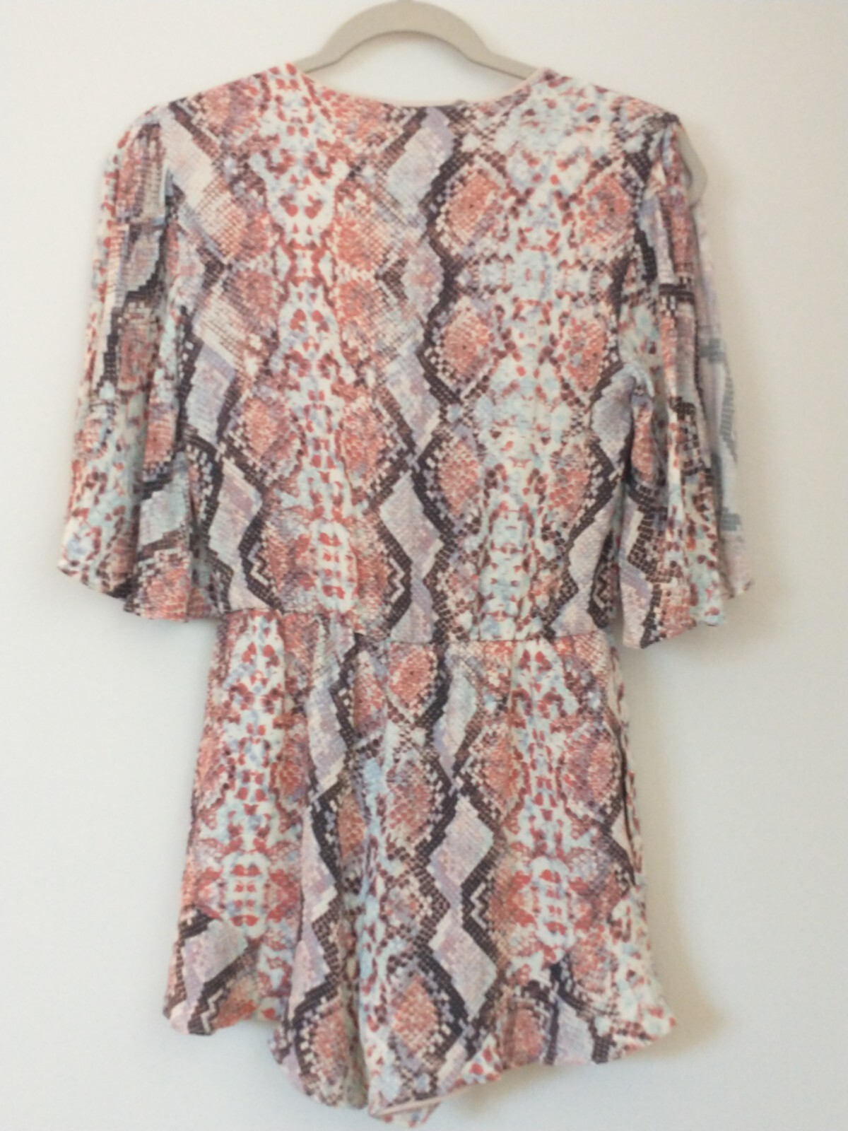 Lovers + Friends Pink Python Snake Print Kimono L… - image 9