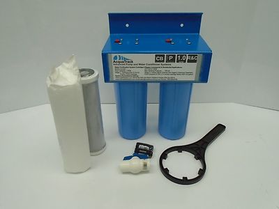 Under sink two Stage Domestic Water Filter System Acquatrac