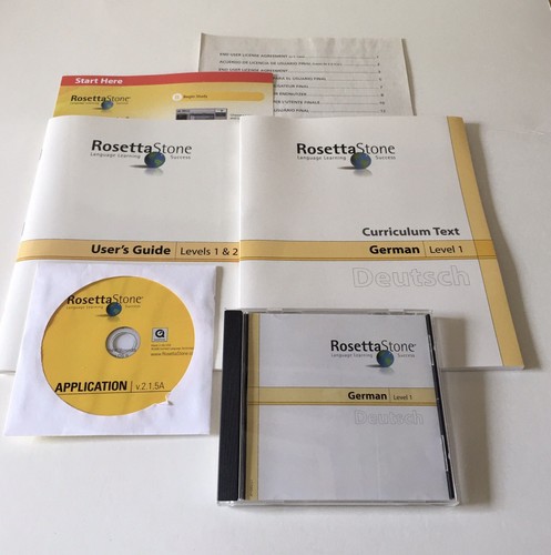 Rosetta Stone German Level 1 Personal Edition Version 6.2 - Afbeelding 3 van 3