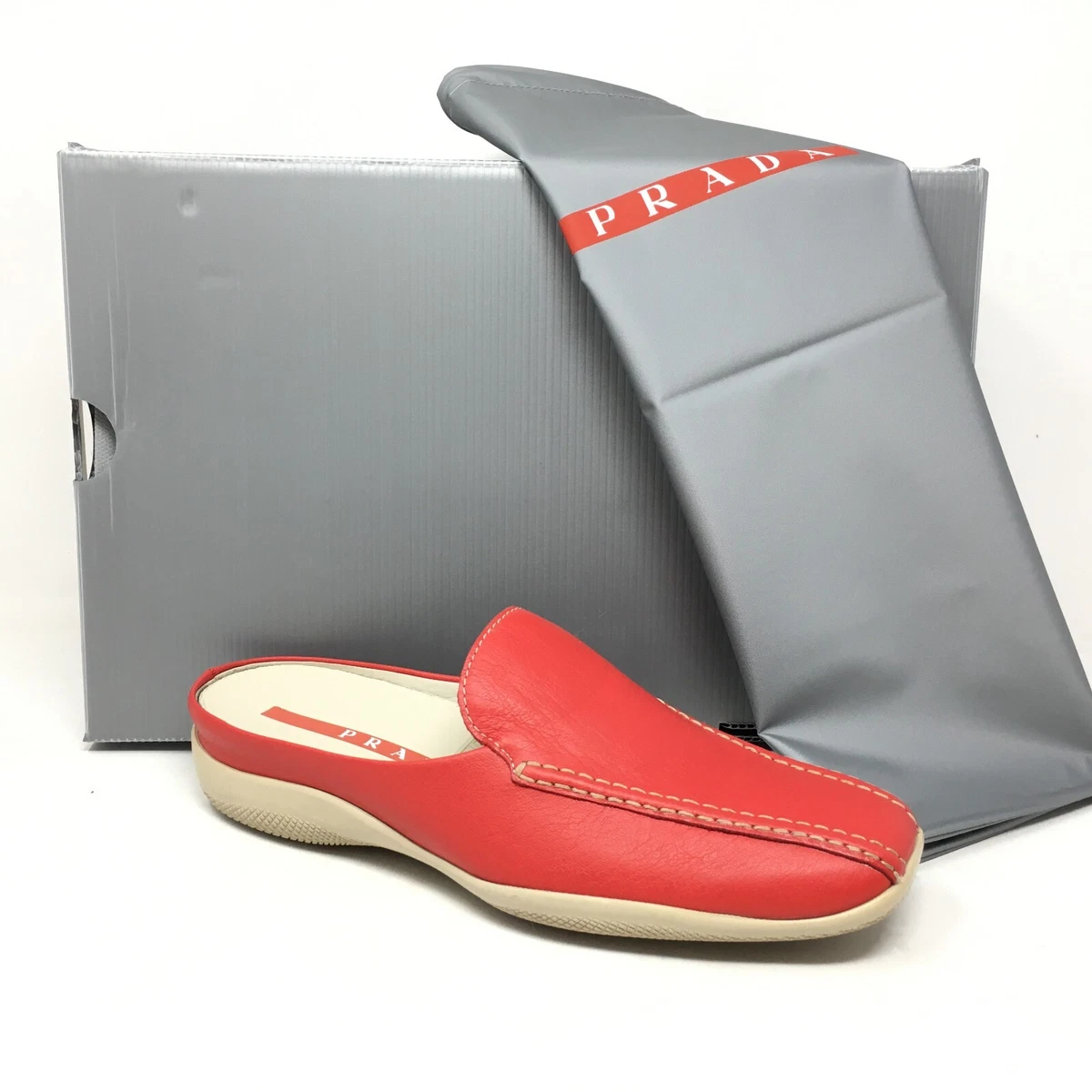 Prada mule cheap loafer