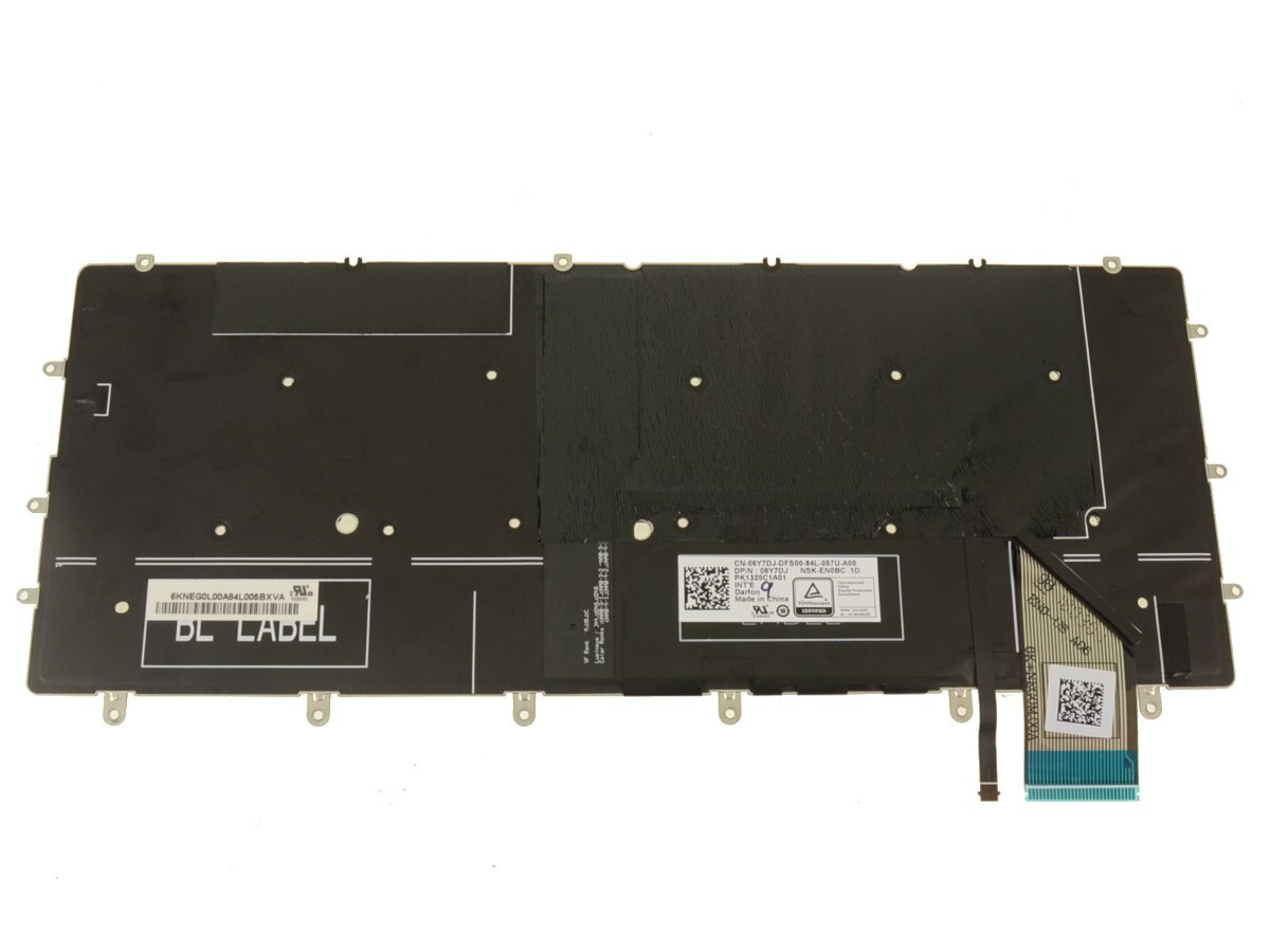 US Backlit Keyboard For Dell XPS 9370 9380 – 03CM18 NSK-EN0BC Black Replacement