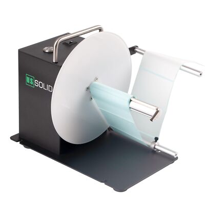 U.S. Solid Automatic Label Rewinder with Sensor Arm Bidirectional Rewinding