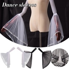 Sheer Arm Sleeves for Dance Performances Stylish Accessory for Costumes Parties