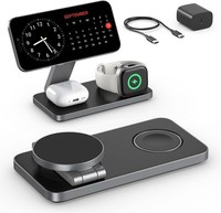 Ladestation 3 In 1 Induktiv 20W Kompatibel Mit Magsafe FüR Iphone Apple Watch