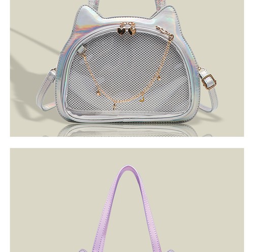 Anime Cartoon Cat Pu Itabag Backpack Shoulder Bag Handbag Crossbody Bag Gift New - 第 15/30 張圖片