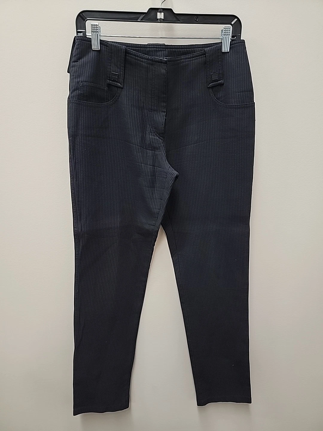 Pantalone elegante donna CHANEL taglia 40 EU cotone nylon nero