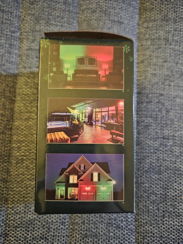 Feit Electric A19 E26 (Medium) Auto Cycling LED Bulb Green/Red/White 2 Watts - Image 3 of 3