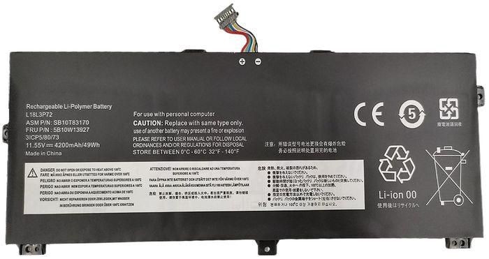CoreParts 5B10W13928-CP Laptop Battery. 49Wh