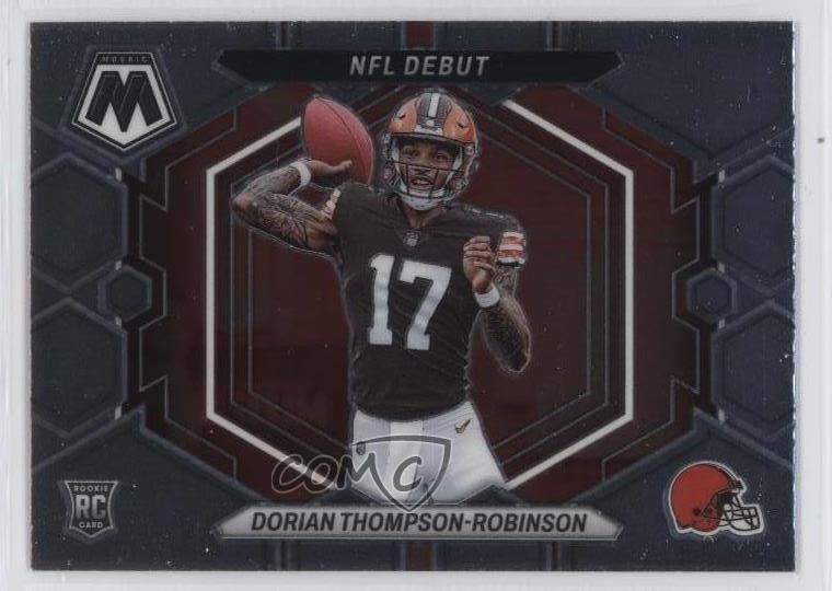 2023 Panini Mosaic NFL Debut Dorian Thompson-Robinson #ND-6 4z8