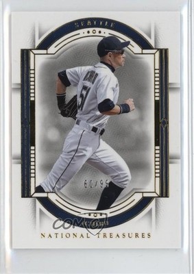 2024 Panini National Treasures 60/99 Ichiro Suzuki Ichiro #16 HOF 01lu