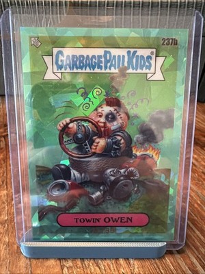 2023 Topps Garbage Pail Kids Sapphire Aqua Refractor 72/99 Towin' Owen 237b