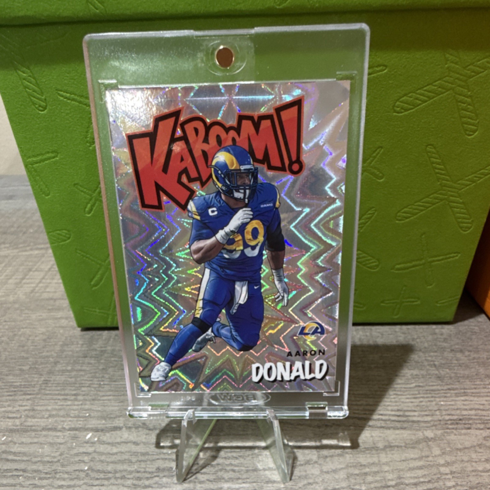 2021 Panini Absolute Kaboom! Aaron Donald Los Angeles Rams #K11