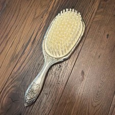 Vintage Silver Hair Brush