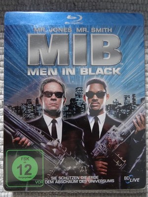 MIB Men in Black Will Smith Tommy Lee Jones Steelbook Blu-ray