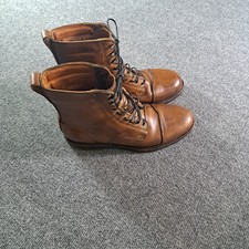 Rancourt & Co Boots Mens Size 7.5D Brown Leather Lace Up Made In The USA