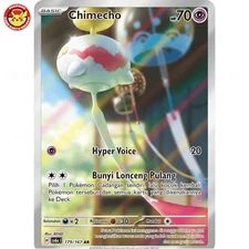 Chimecho SV6s 179/167 AR IR Illustration Rare Mask of Change Pokemon Indonesia