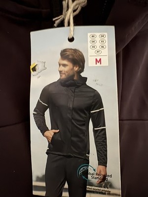 Active Touch Herren Softshell Laufjacke M Schwarz mit Kapuze