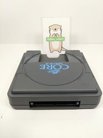 PC Engine Core Grafx PI-TG3 w/Backup Booster II PI-AD8 Tested NTSC-J NEC 1207E