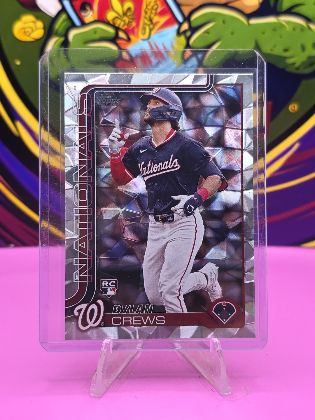 2025 Topps Series 1 - Dylan Crews #74 Diamante Foil (RC)