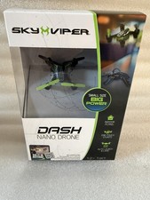 Dash Sky Viper - Nano Drone - Indoor Flying - Black/Green - New