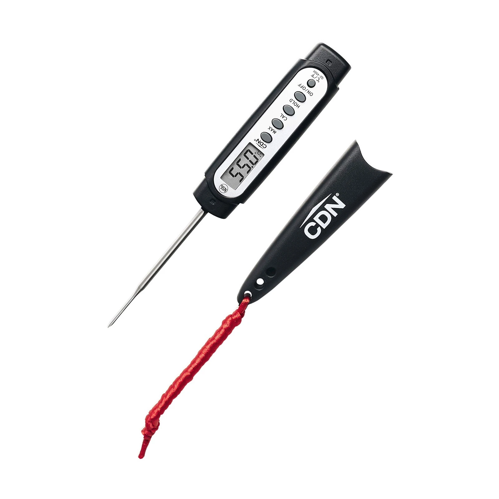 CDN Q2 450X ProAccurate Quick Read Pocket Thermometer NSF Certified 450F
