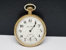 FAPW778 1912 10K Gold Filled Hamilton 992 Model 1 16s 21j 34.8 W/O/M Running