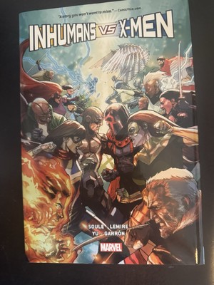 Inhumans vs X-Men by Jeff Lemire, MARVEL (2017, Hardcover) - BRAND NEW
