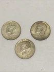 Kennedy Half Dollars 1968-69 40% Silver  LOT OF 3-40% SILVER COINS