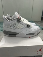 Jordan 4 Oreo bianche taglia 8