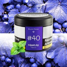 Nameless 200g Black Nana #40 Shisha Tabak Wasserpfeifen Tabak Tobacco Traube