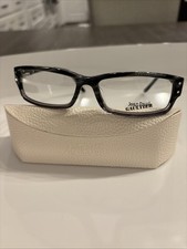 Jean Paul Gaultier Unisex Glasses Frames VJP 573 Col 092C 140 VTG Grey Marble